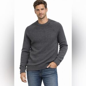 Old Navy Dark Gray Crewneck Sweater for Men